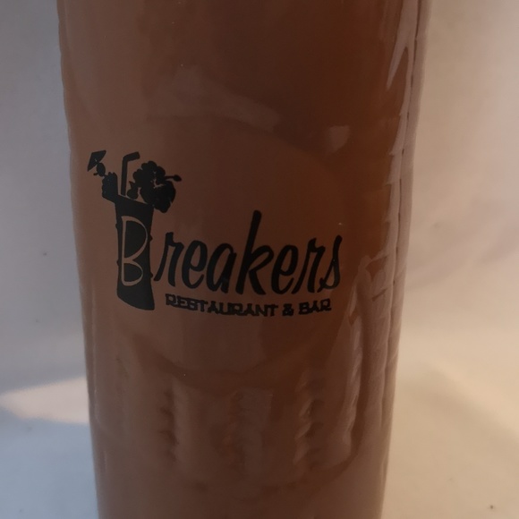 Collector Tiki Mug / Vase North Shore Hawaii Breakers Restaurant & Bar, Brown - Picture 3 of 4